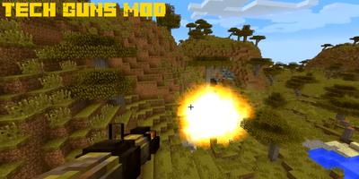 TechGuns Mod MCPE تصوير الشاشة 1