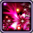 Neon Flowers HD live wallpaper APK