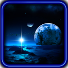 Space Deep HQ live wallpaper-icoon