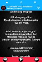 Music for TJ Monterde Song + Lyrics captura de pantalla 1