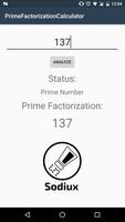 Prime Factorization Calculator ảnh chụp màn hình 1