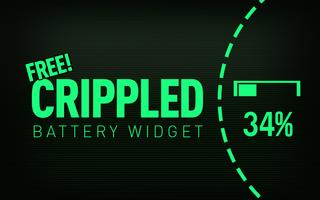 Crippled - Battery Widget اسکرین شاٹ 1