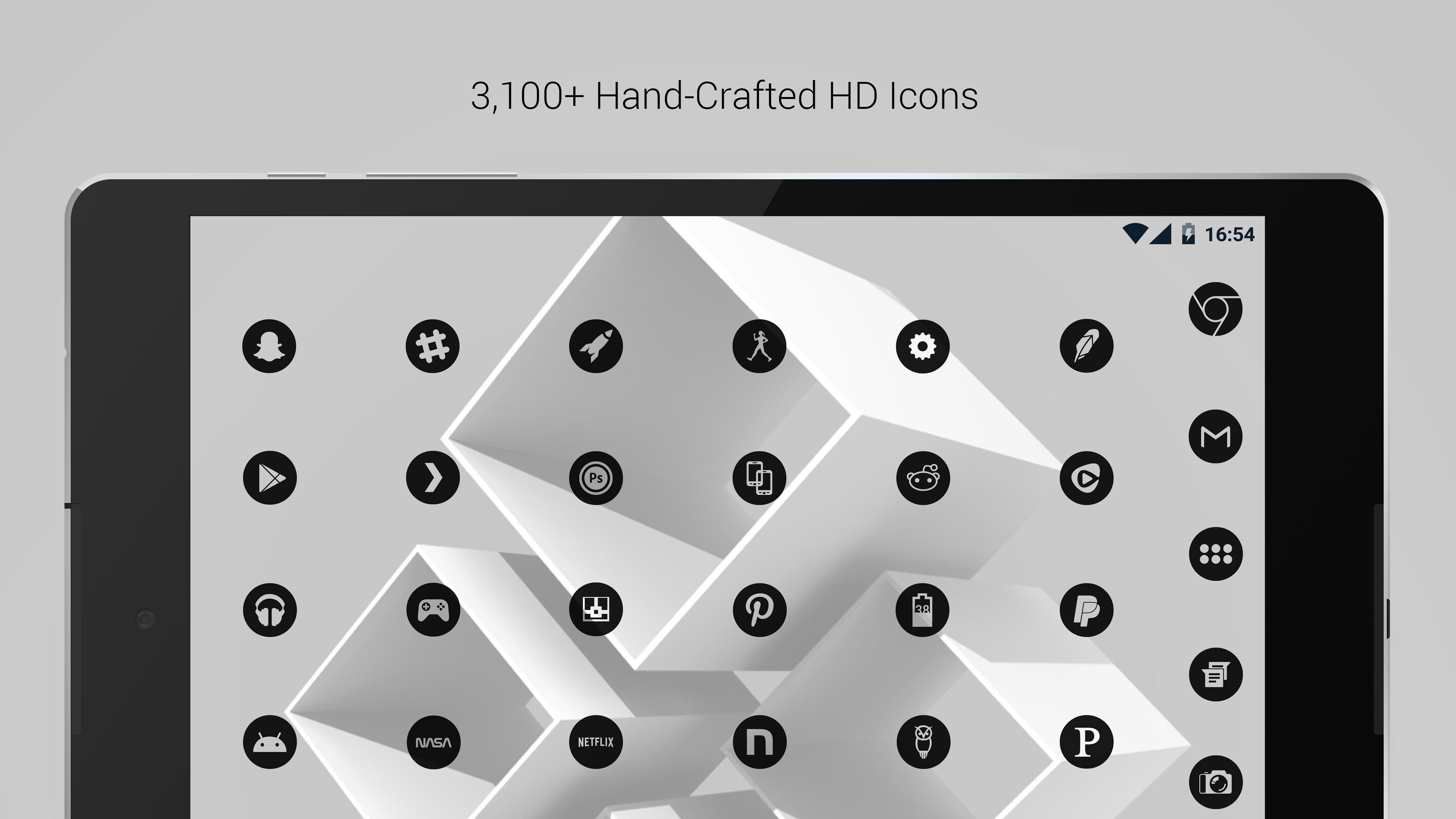 Dark Void - Black Circle Icons (Pro Version)安卓下載，安卓版APK | 免費下載