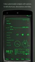 PipTec Pro - Green Icons & Live Wallpaper 포스터