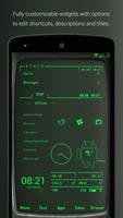 PipTec Pro - Green Icons & Live Wallpaper постер