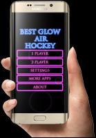 Best  Glow air  Hockey Screenshot 3