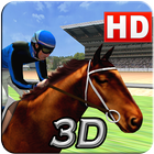 Virtual Horse Racing 3D ícone