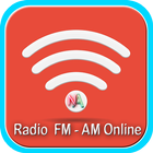 Radios FM - AM en línea आइकन