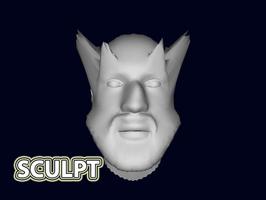 d3D Sculptor FREE الملصق