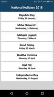 National Holidays India (2018) पोस्टर