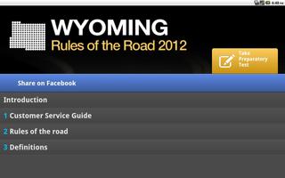 Wyoming Rules of the Road Free screenshot 2