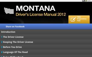 Montana Driver Manual Free screenshot 2