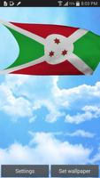 Burundi Flag Live Wallpaper poster