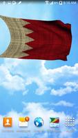 3D Bahrain Flag Wallpaper Free تصوير الشاشة 2