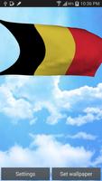 Belgium Flag Live Wallpaper Affiche