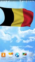 Belgium Flag Live Wallpaper capture d'écran 1