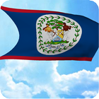Belize Flag Live Wallpaper icono