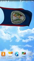 Belize Flag Live Wallpaper syot layar 2