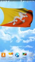 Bhutan Flag Live Wallpaper اسکرین شاٹ 1