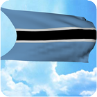 Botswana Flag Live Wallpaper icono