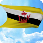 3D Brunei Flag Live Wallpaper 圖標