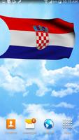 Croatia Flag Live Wallpaper screenshot 1