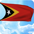 3D East Timor Flag Wallpaper 아이콘