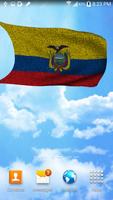 3D Ecuador Flag Live Wallpaper スクリーンショット 3
