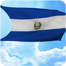 3D El Salvador Flag Wallpaper APK