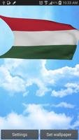 3D Hungary Flag Live Wallpaper Poster