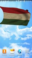 3D Hungary Flag Live Wallpaper syot layar 3