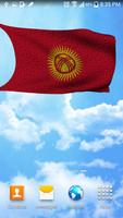 Kyrgyzstan Flag Live Wallpaper syot layar 2