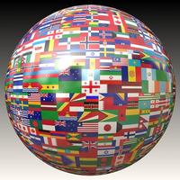 Nations Of The World: World Map poster
