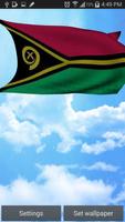 Vanuatu Flag 3D Free screenshot 1