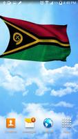 Vanuatu Flag 3D Free 截图 2