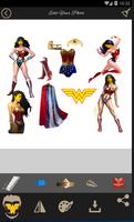 Wonder Woman Photo Editor and Wallpaper Frame 2017 Affiche