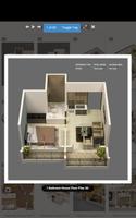 De conception de maison 3d Affiche