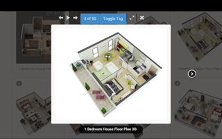 برنامه‌نما 3D Home Design عکس از صفحه