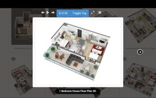 برنامه‌نما 3D Home Design عکس از صفحه