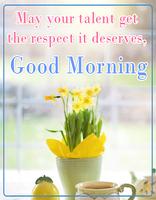 Good morning 7 day image plakat