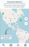 Natural Wonders Map स्क्रीनशॉट 1