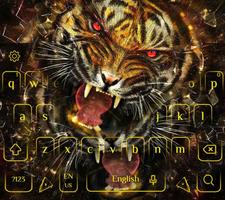 Tiger Tema keyboard harimau screenshot 1