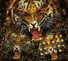 Roar Tiger King Keyboard Theme screenshot 2