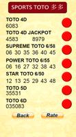 4D Lucky Number capture d'écran 3