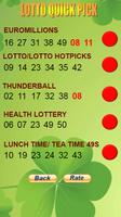 Lottery Lucky Number UK capture d'écran 1