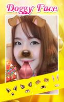 Selfie Doggy Face - Snap Face Affiche