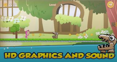 Cute Misha Adventure Bear تصوير الشاشة 1