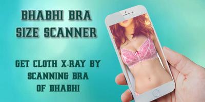 Bhabhi Bra Size Scanner Prank الملصق