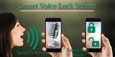 Smart Voice Lock Screen poster