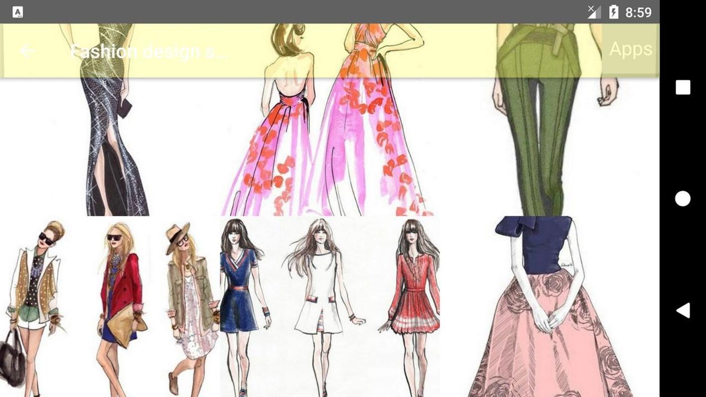 Download Sketsa Desain Baju Gaun | Desaprojek